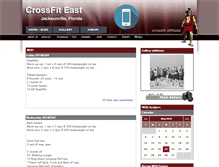 Tablet Screenshot of crossfiteast.com
